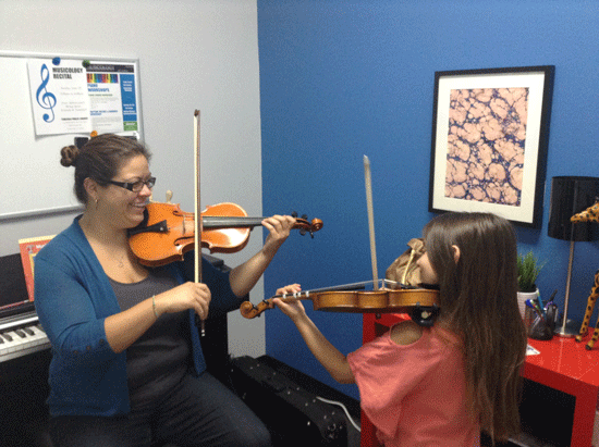 Violin group lessons